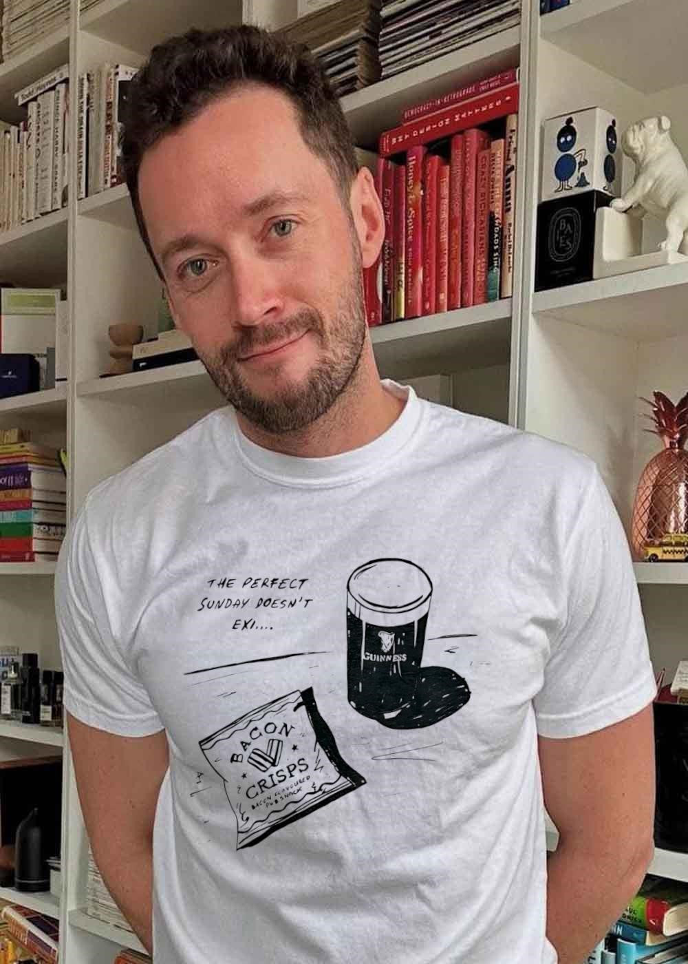 The Perfect Sunday Doesnt Exist Guinness Bacon Crisps Pub Snack shirt