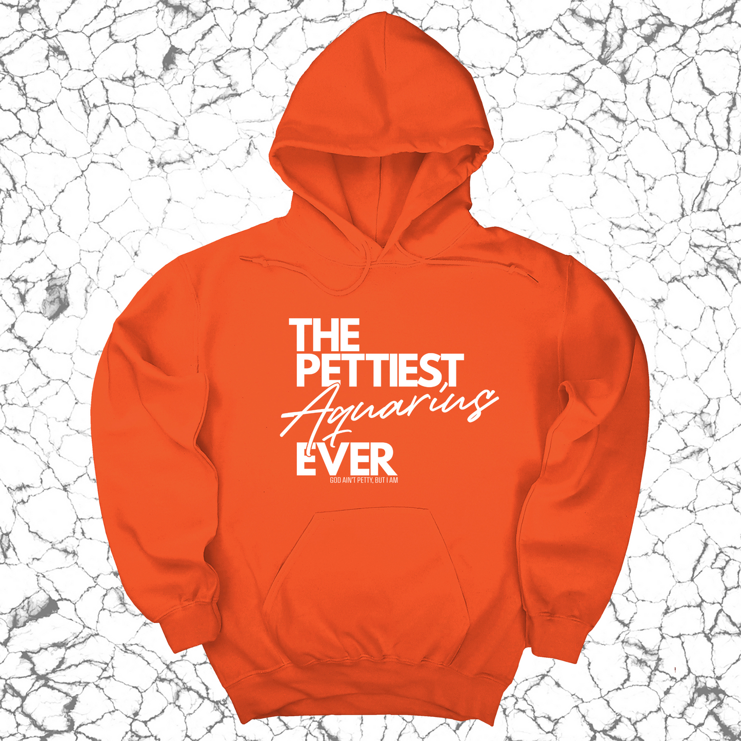 The Pettiest Aquarius Ever Unisex Hoodie