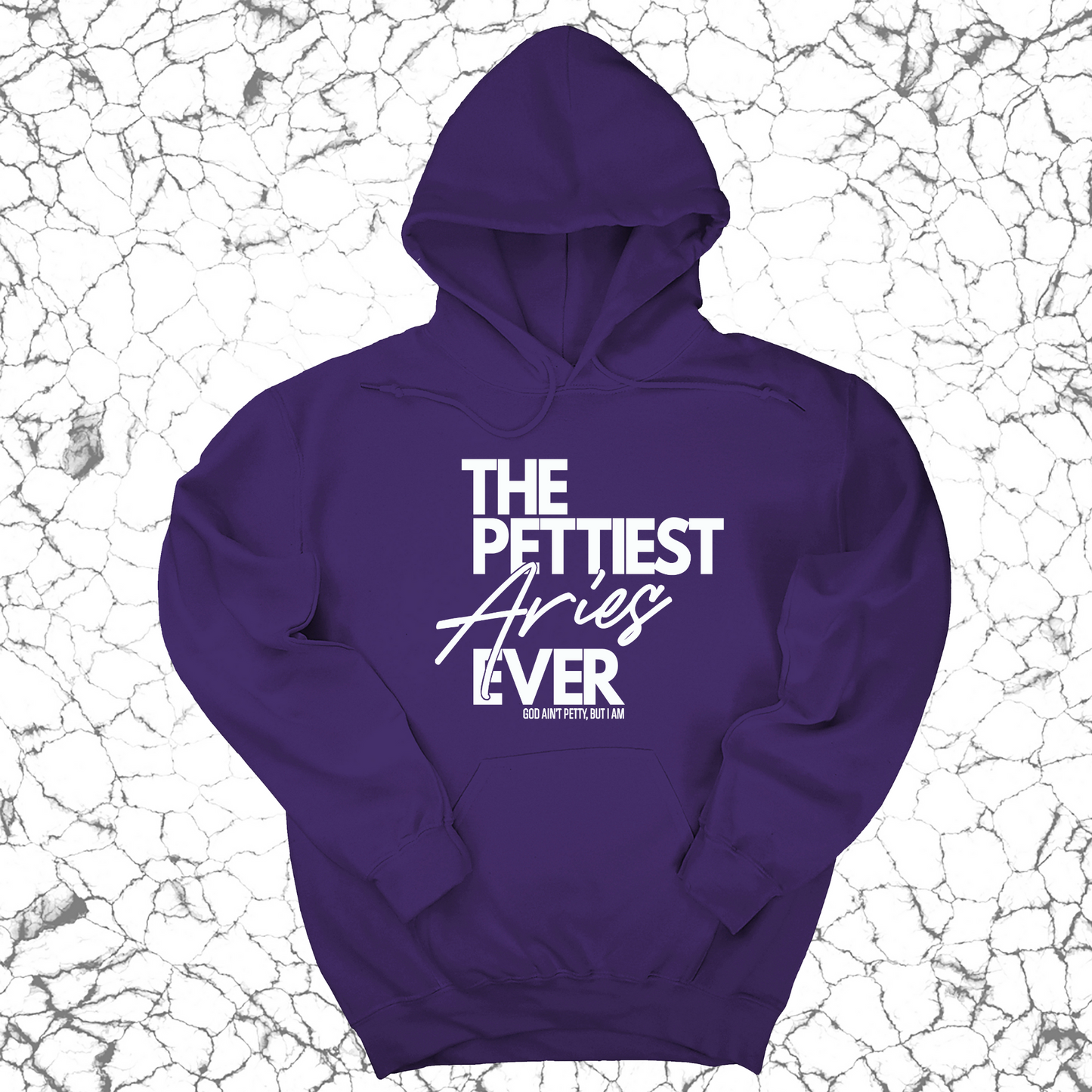 The Pettiest Aries Ever Unisex Hoodie