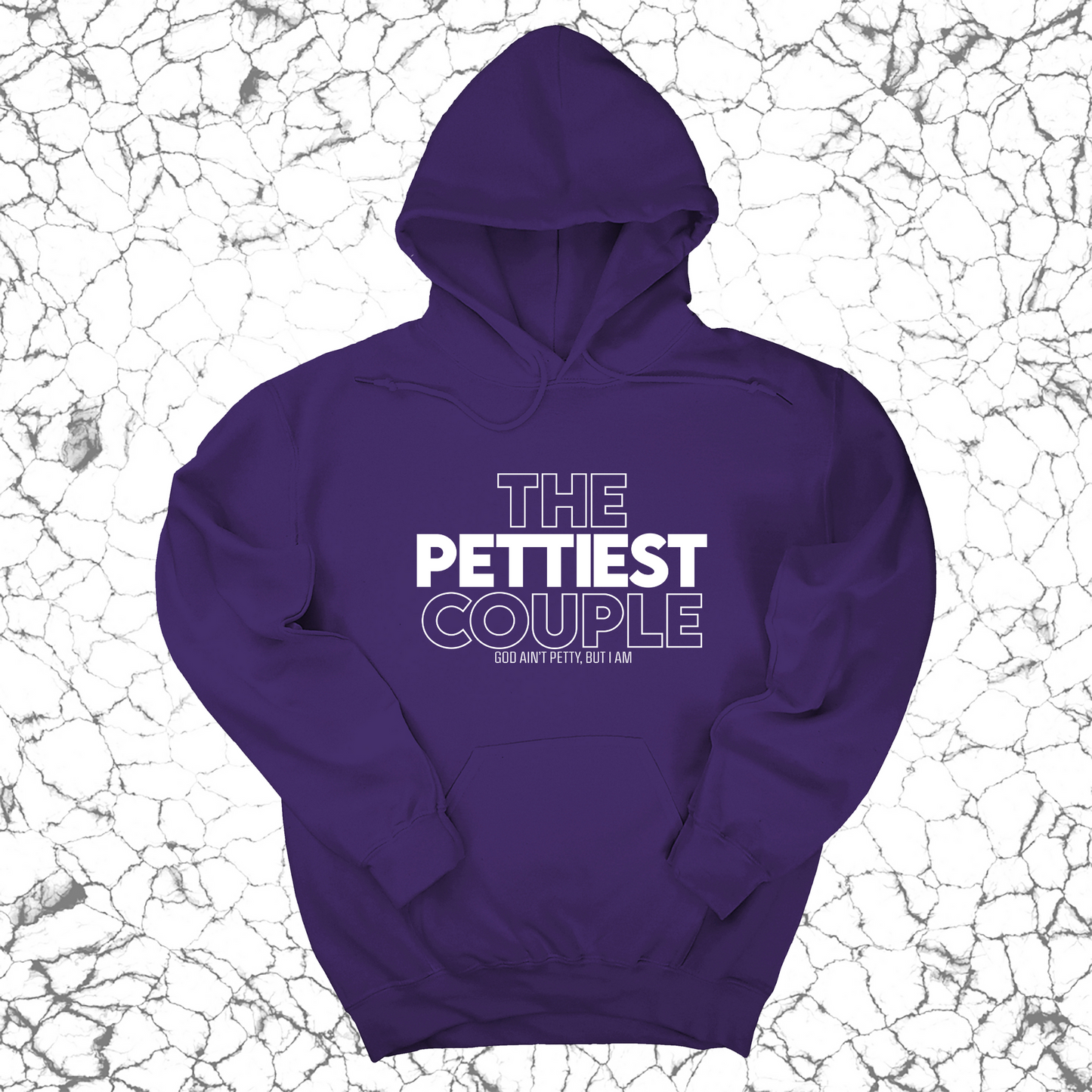The Pettiest Couple Unisex Hoodie