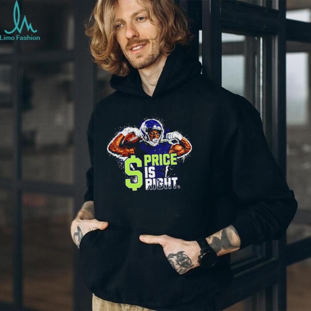 The Price Is Right Seattle Football Wide Receiver Player Illustration Men Sports Fans T Shirt