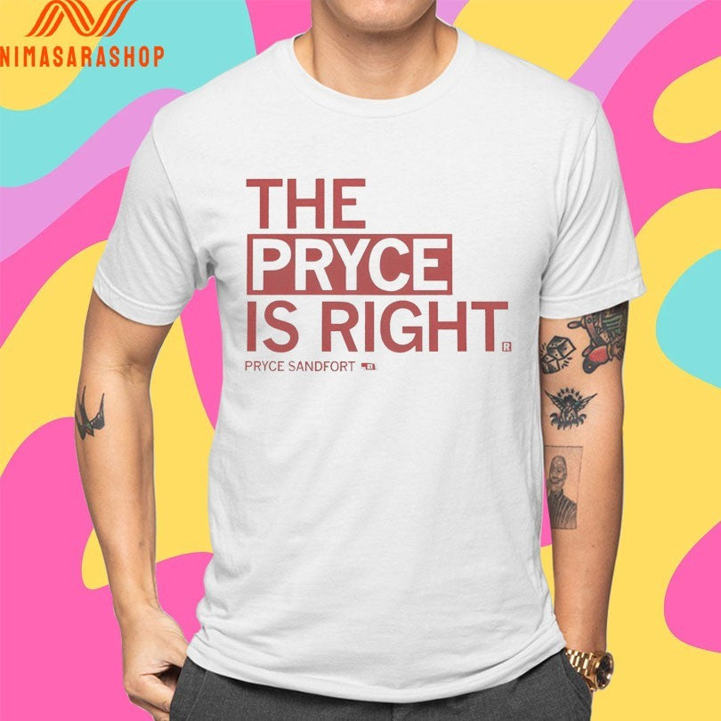 The Pryce Is Right Pryce Sandfort Shirts