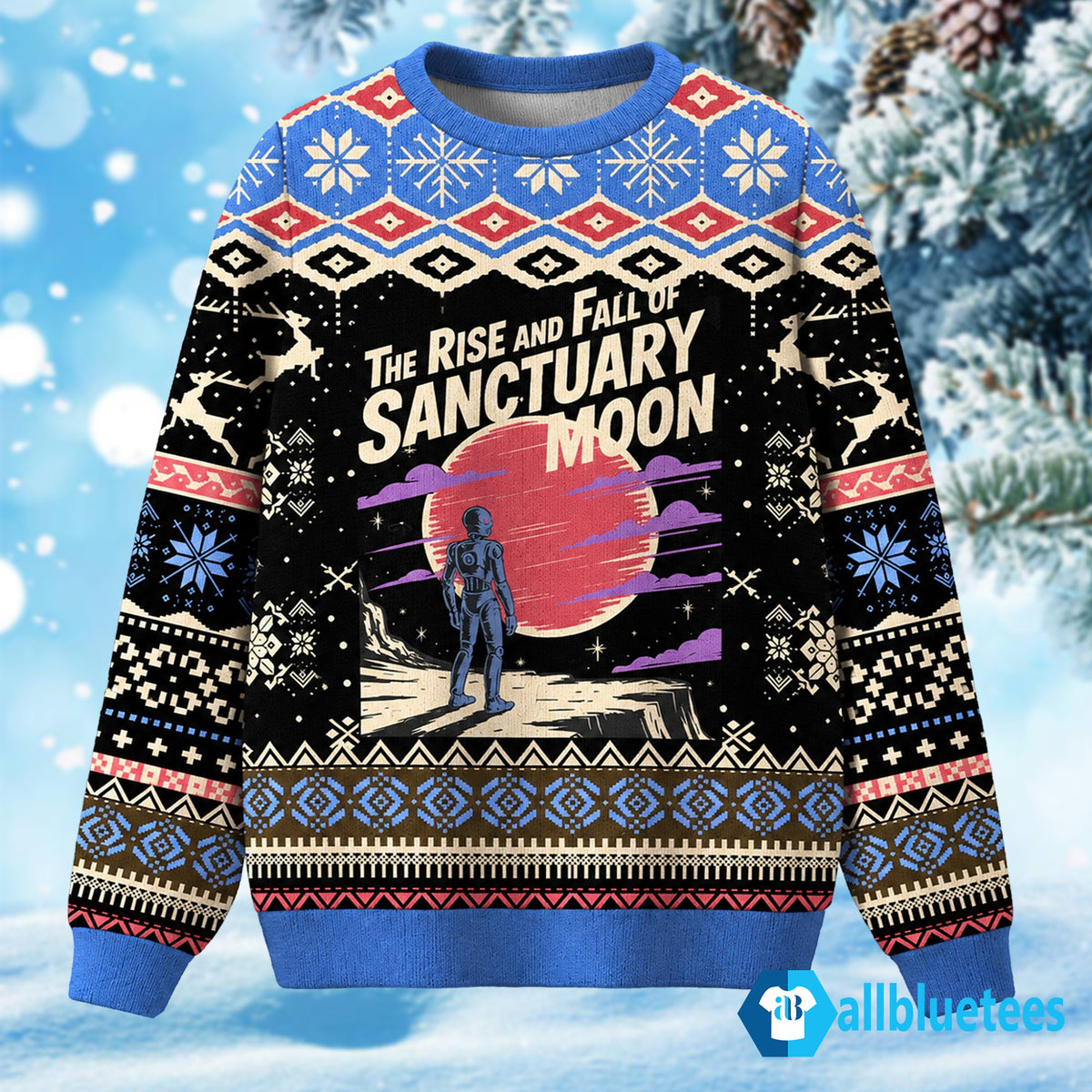 The Rise And Fall Of Sanctuary Moon Ugly Christmas Sweater