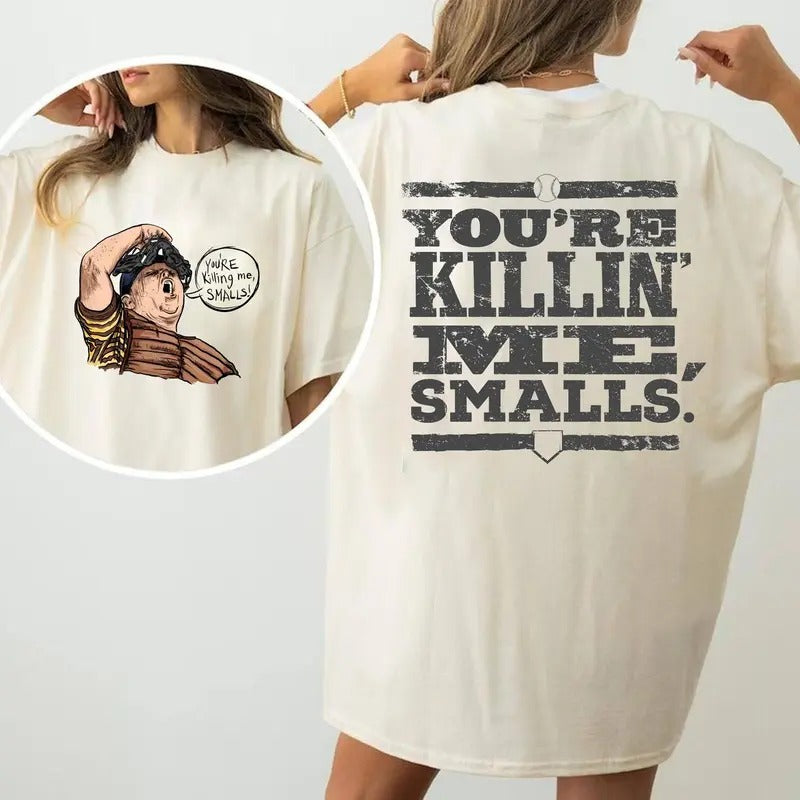 The Sandlot 2 sides T shirt, unisex Cotton Fabric Hoodie, Sweatshirt | UrbanDripWear.com