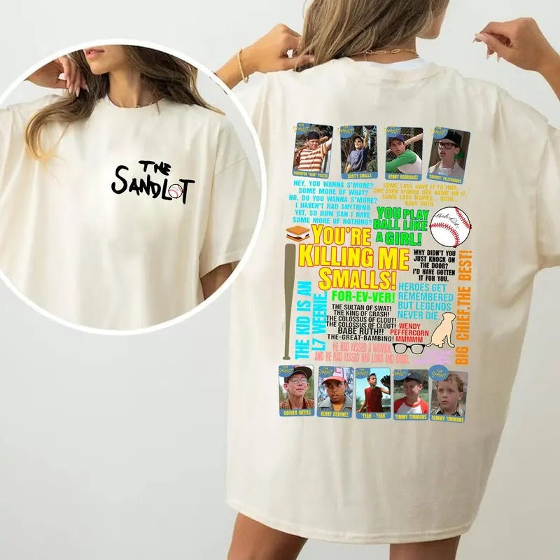 The Sandlot 2 sides T shirt, unisex, shirt trend Hoodie, Sweatshirt | UrbanDripWear.com