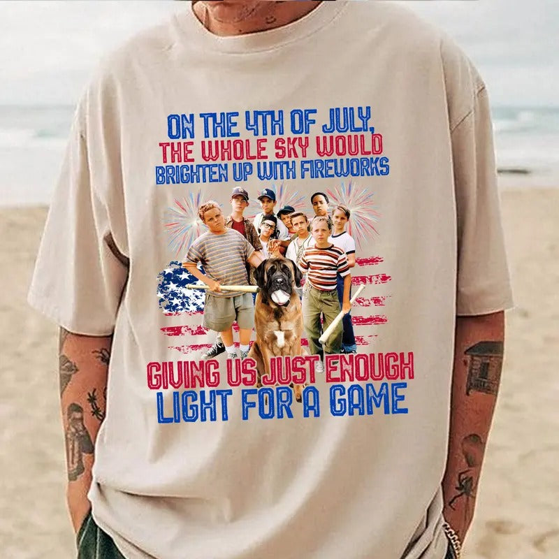 The Sandlot 4th of July T shirt, Sweatshirt, Hoodie Unisex Cotton | UrbanDripWear.com