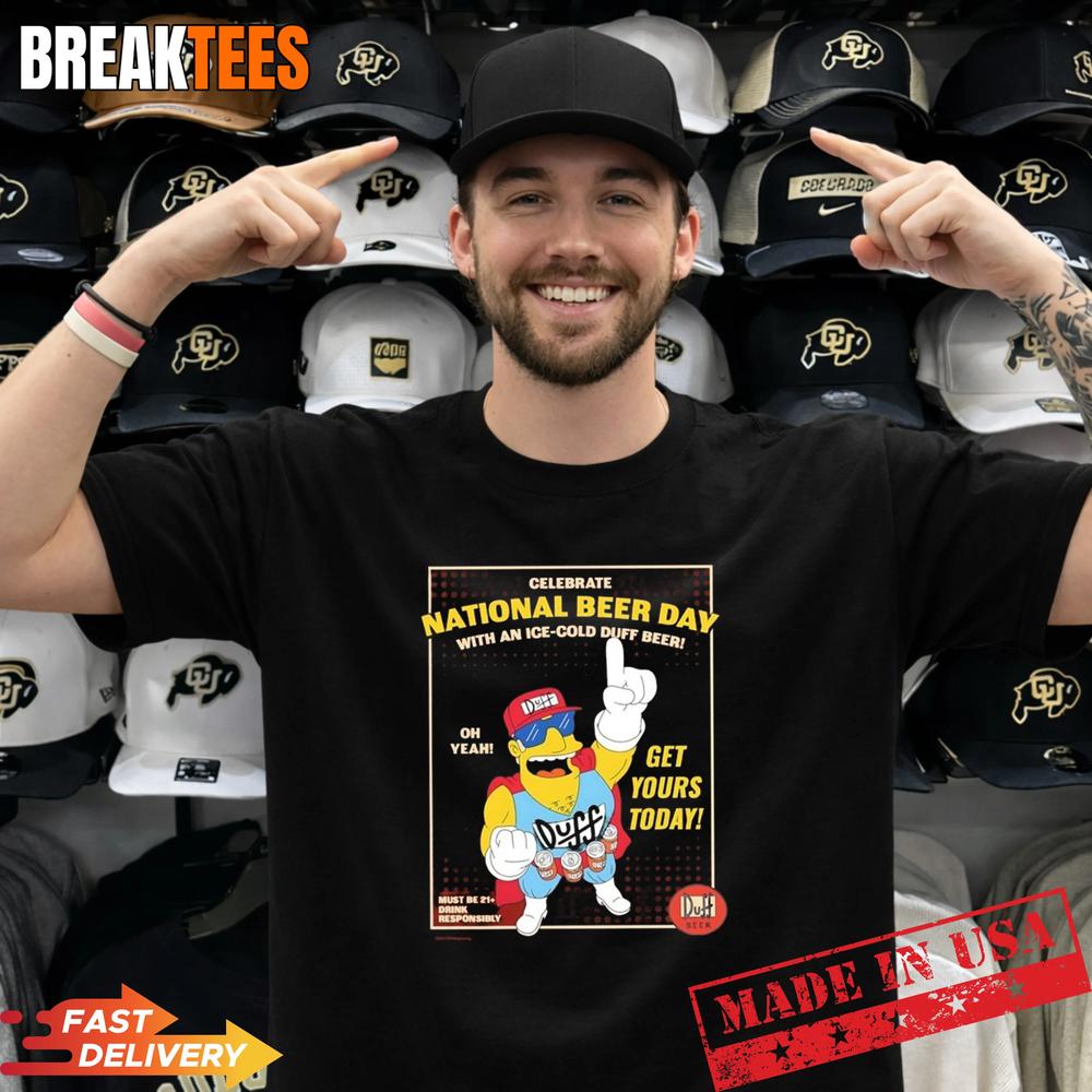 The Simpsons 2026 National Beer Day T-Shirt
