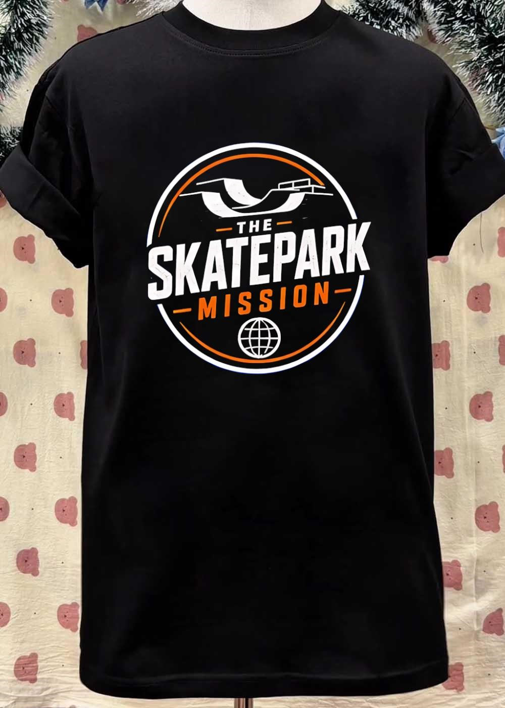 The Skatepark Mission Globe Logo The Skatepark Mission shirt