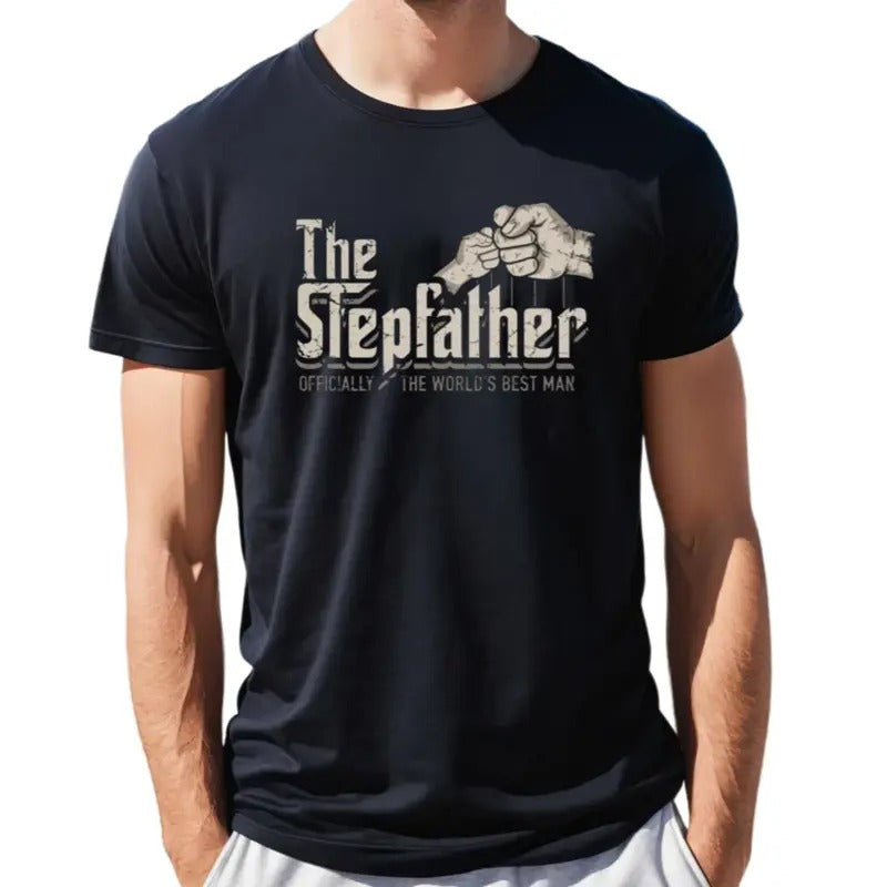 The Stepfather Tshirt, Funny Stepdad Shirt, Vint*ge Gift For Bonus Dad, Gift For Stepfather, Fathers Day Gift, Unisex...