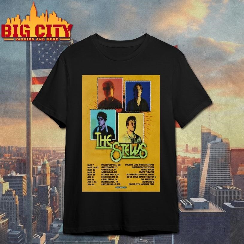 The Stews USA Tour 2026 Poster Shirt