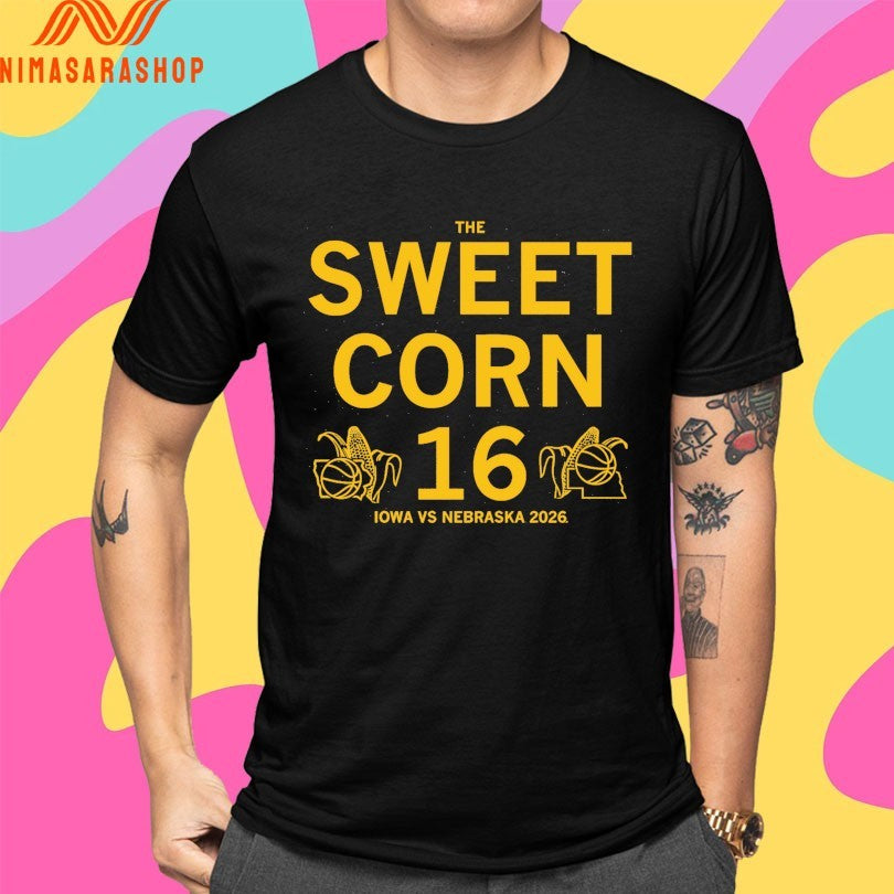 The Sweet Corn 16 IOWA Hawkeyes Vs Nebraska Cornhuskers 2026 Shirts