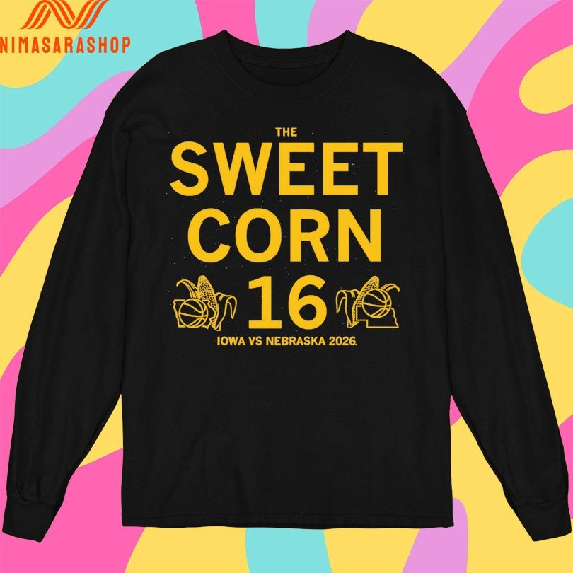 The Sweet Corn 16 IOWA Hawkeyes Vs Nebraska Cornhuskers 2026 Shirts