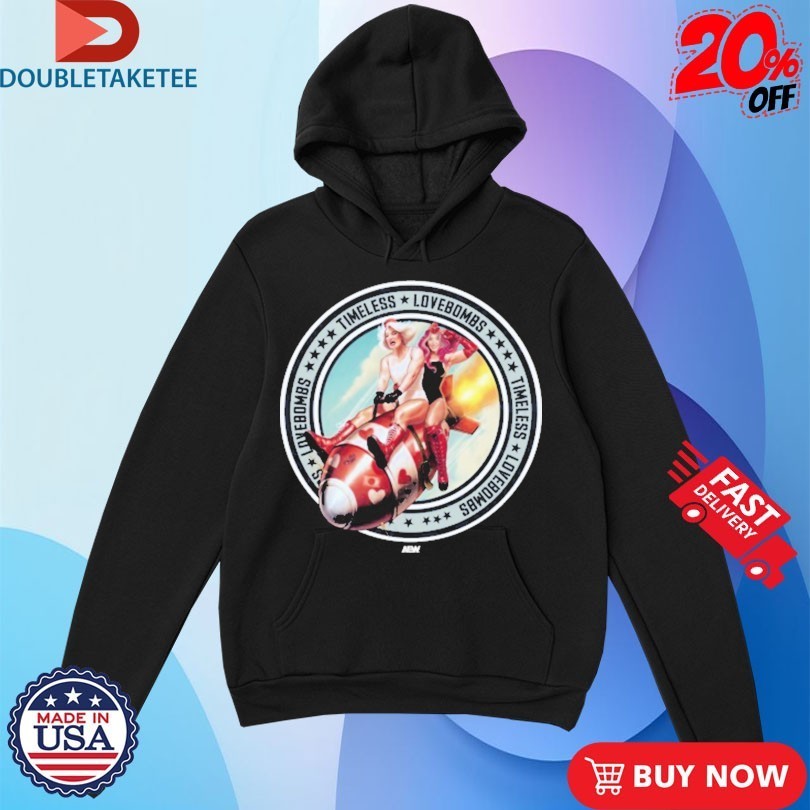 The Timeless Love Bombs Bombs Away AEW Shirts