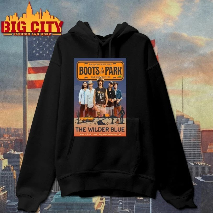 The Wilder Blue May 15-16 2026 Boots Interpark Poster t-shirt