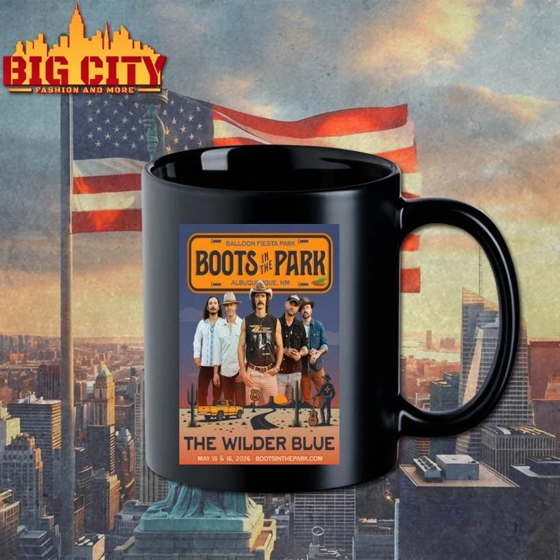 The Wilder Blue May 15-16 2026 Boots Interpark Poster t-shirt