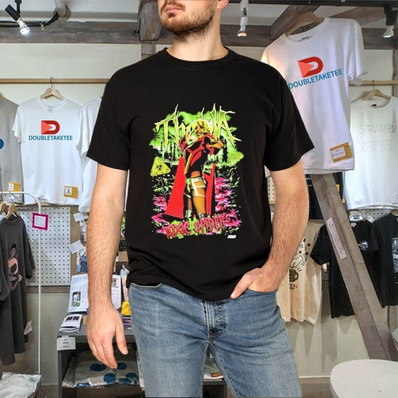 Thekla Toxic Spider Wasteland AEW Shirts