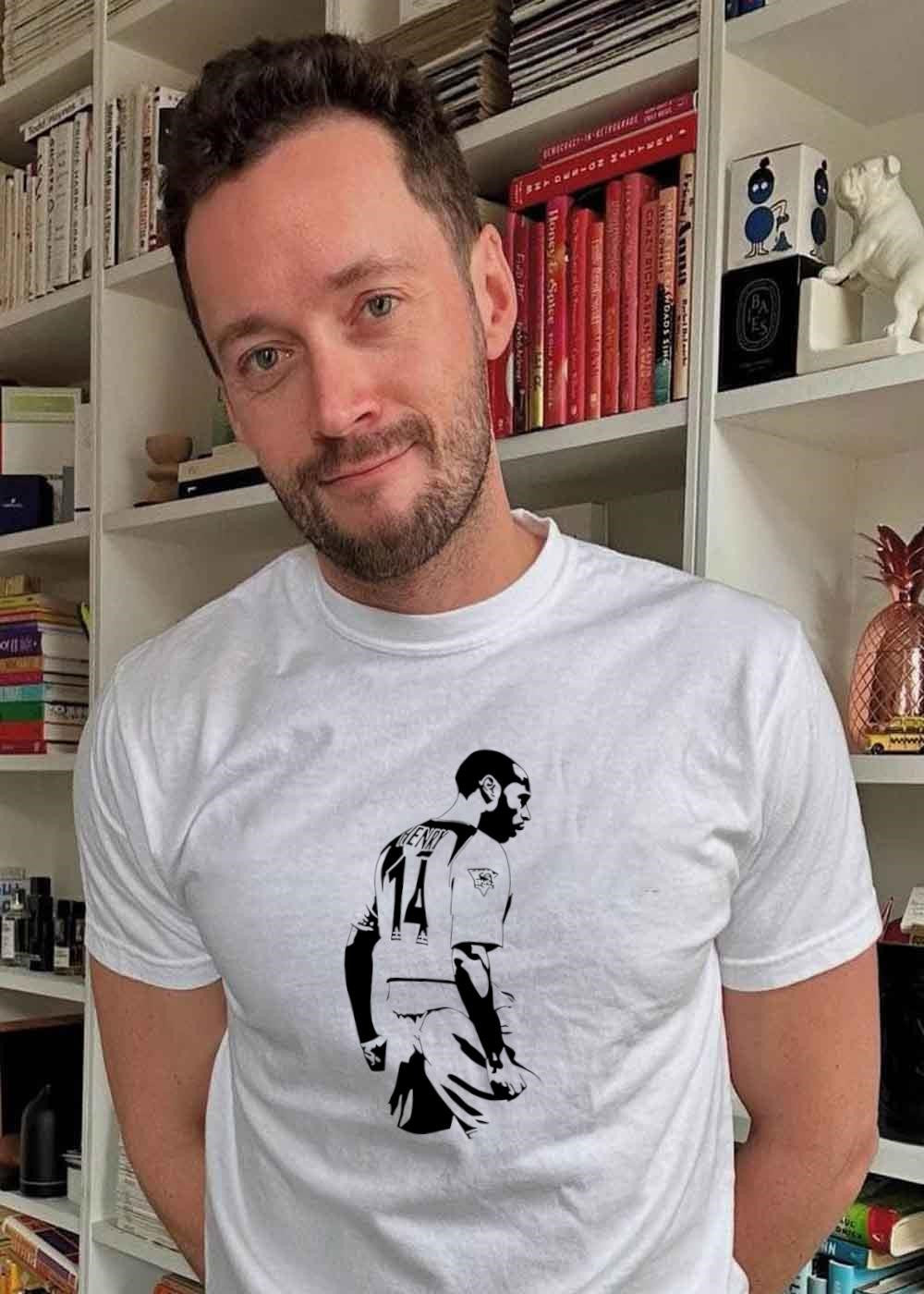 Thierry Henry Celebrating Thierry Henry 14 Arsenal T-Shirt
