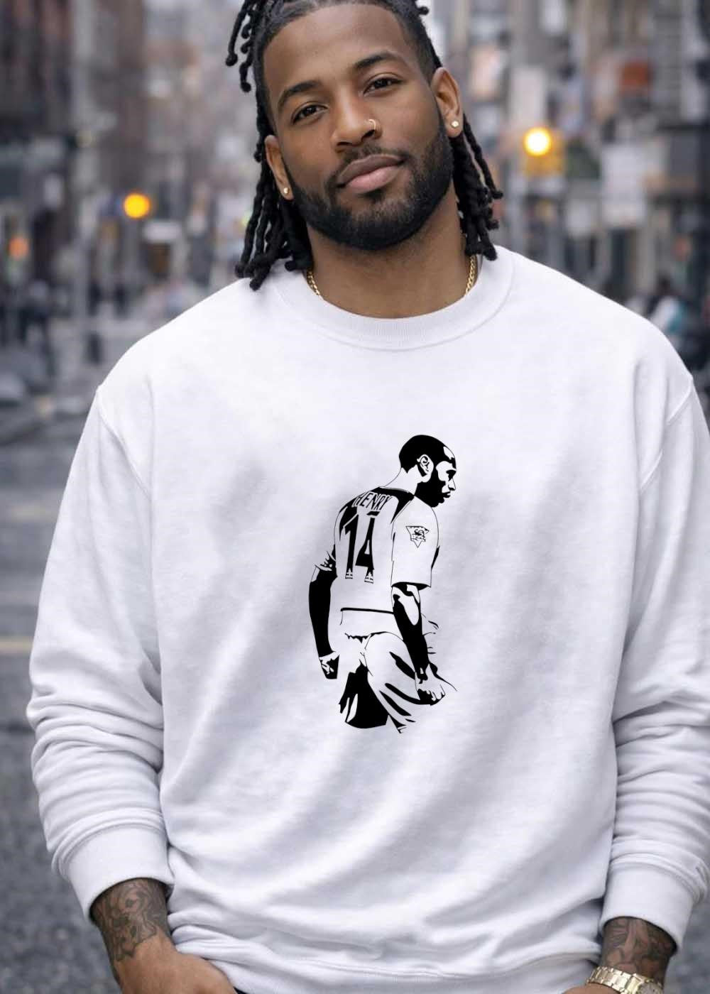 Thierry Henry Celebrating Thierry Henry 14 Arsenal T-Shirt