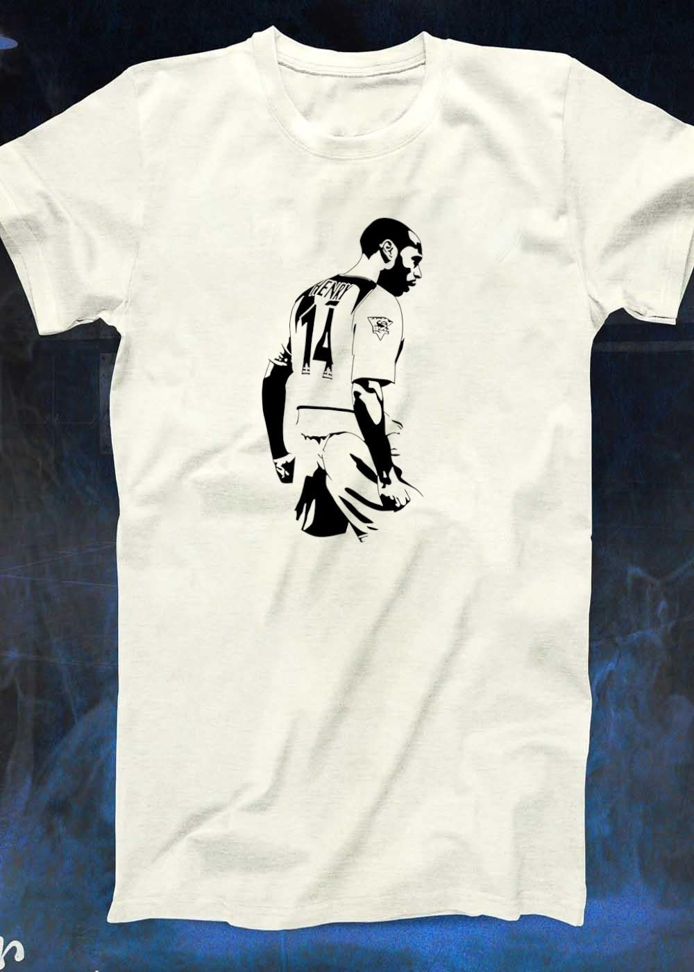Thierry Henry Celebrating Thierry Henry 14 Arsenal T-Shirt