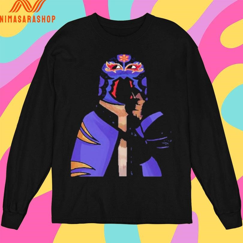 Thinking Monkey Purple Mask Shirts