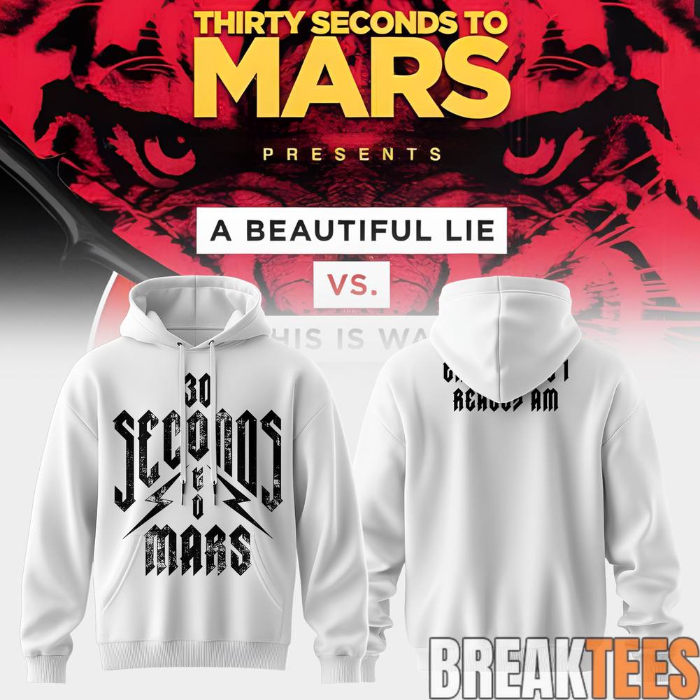Thirty Seconds to Mars ”A Beautiful Lie vs. This Is War” European Tour Hoodie