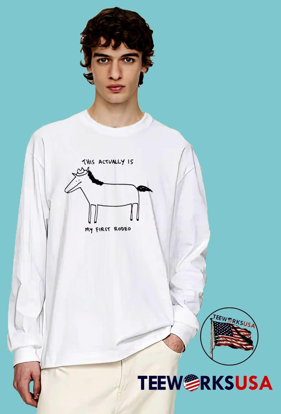 This Actually Is My First Rodeo Horse shirt