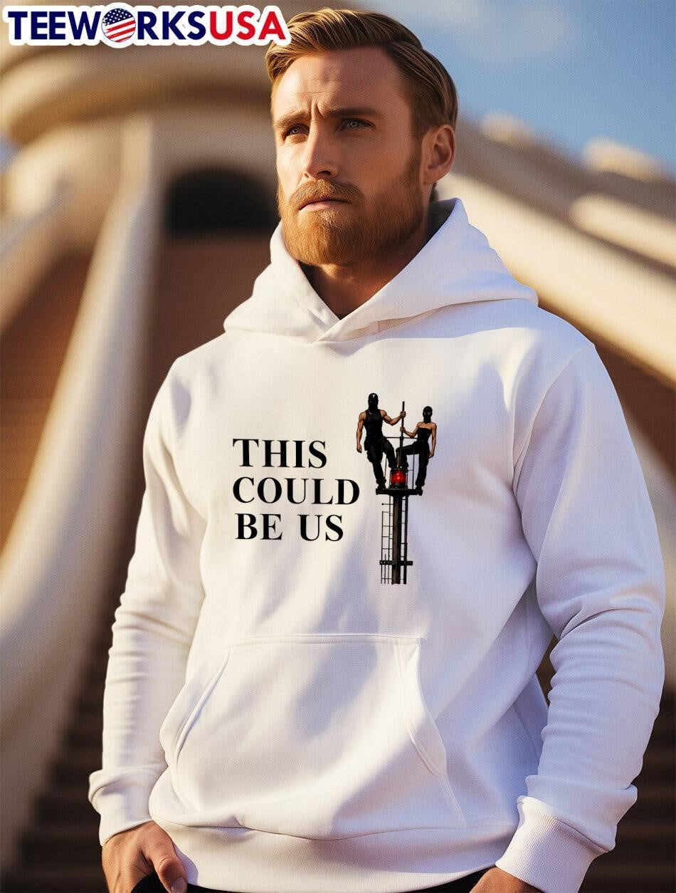 This Could Be Us Masked Couple Vigilantes Climbing Tower T-Shirt