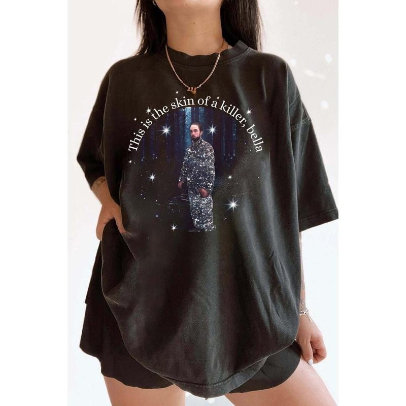 This Is The Skn Of A Kller Bella Tee, Unisex Cotton Shirt Hoodie, Sweatshirt | UrbanDripWear.com