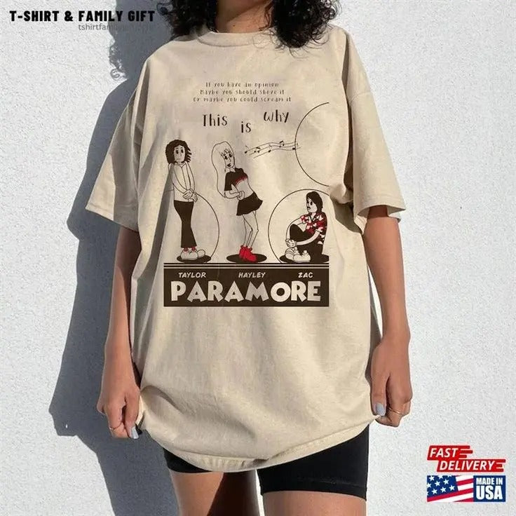 This Is Why Funny Shirt, Rock Band Hayley Williams Graphic Tee Hoodie, Sweatshirt | UrbanDripWear.com
