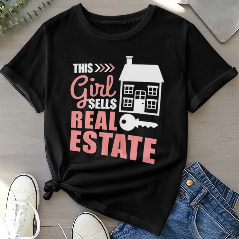This Real Estate Real Estate Agent T-Shirt Top Womenswear Hoodie, Sweatshirt | UrbanDripWear.com