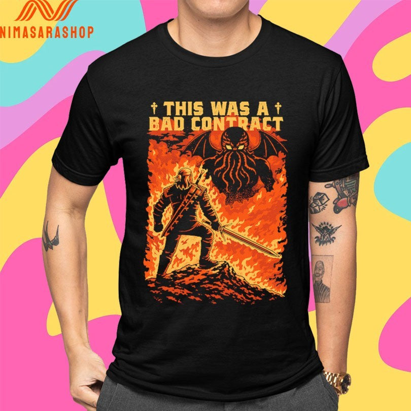 This Was A Bad Contract Mutant Hunts Cthulhu Shirts