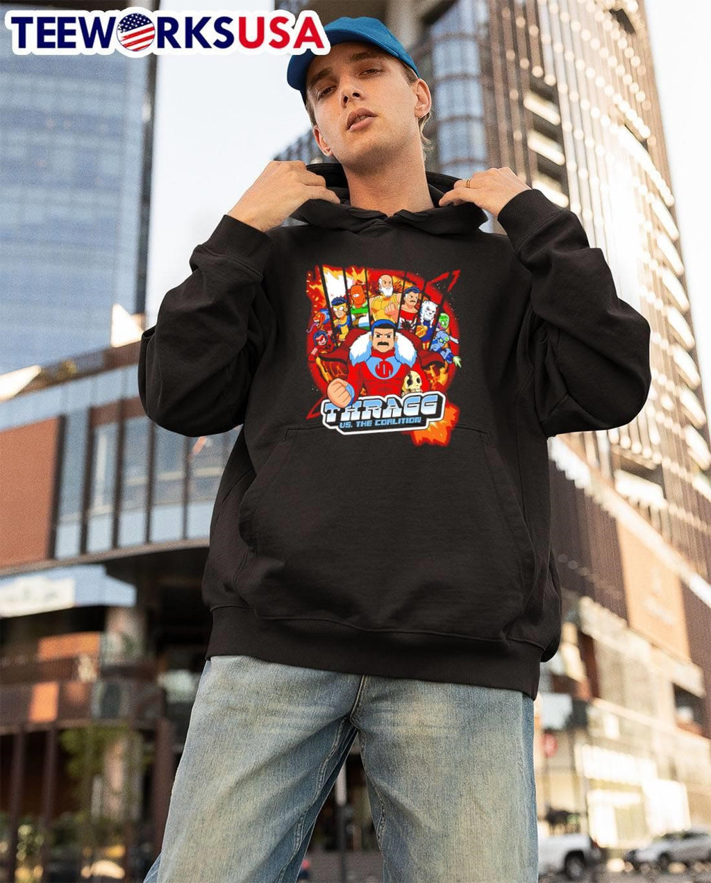 Thragg vs The Coalition Invincible Comic Series T-Shirt
