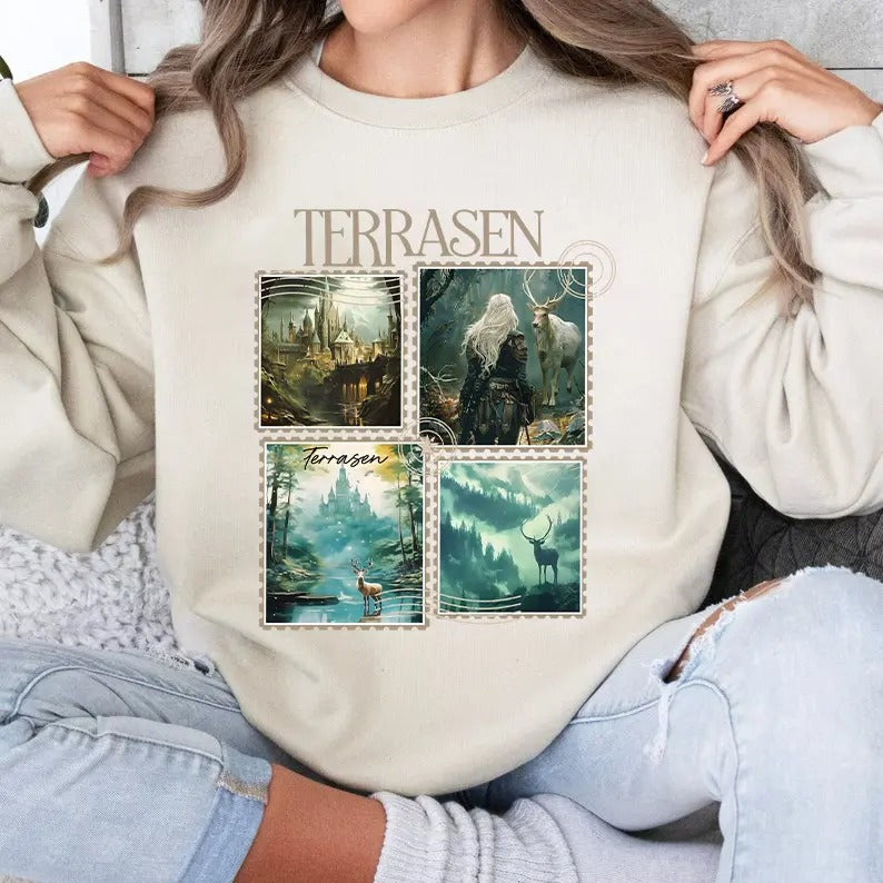 Throne Of Glass Aelin Galathynius Sweatshirt