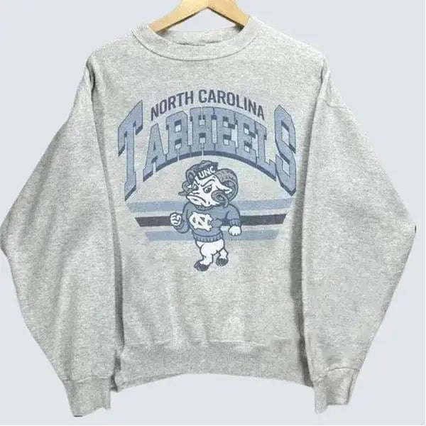 Throwback University of North Carolina Tar Heels Sweatshirt, NC Tar Heels Crewneck Gift Fans T-Shirts, Hoodie