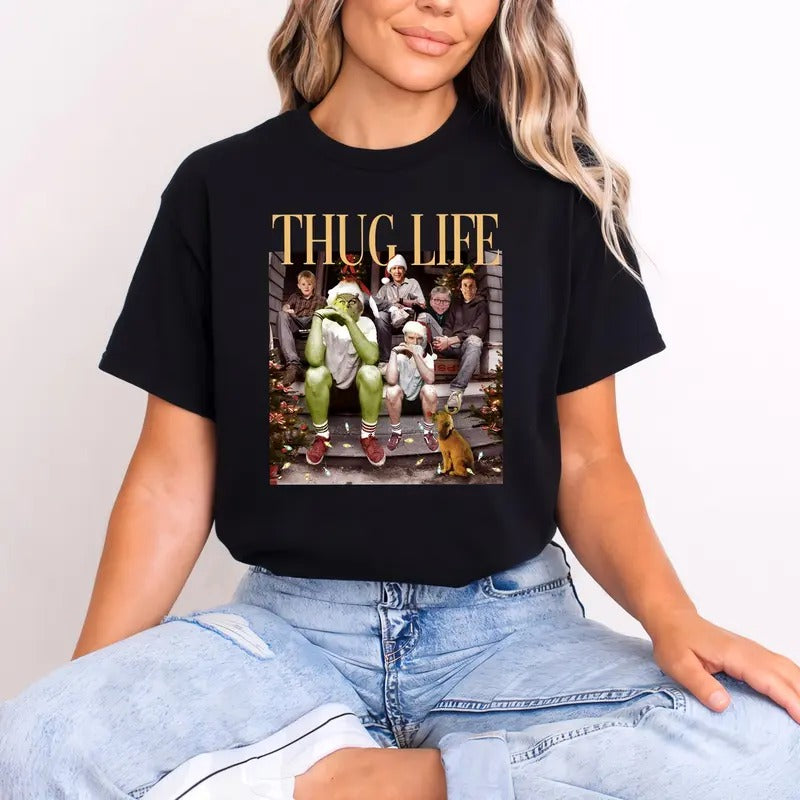 Thug Life Grinc.h Ver2 Shirt - Sweatshirt