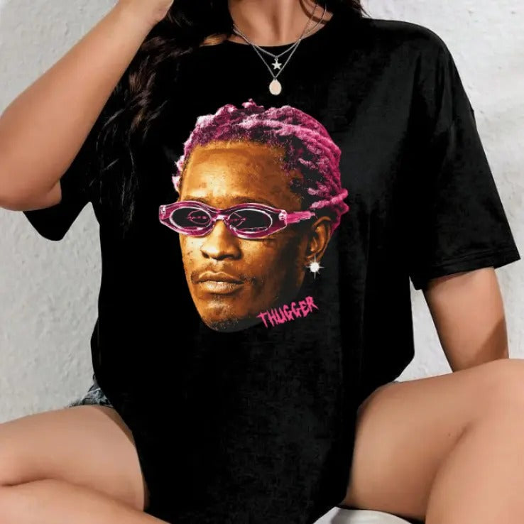 Thugg Graphic Tee Music Gift For Fans Shirt Hoodie, Sweatshirt | UrbanDripWear.com