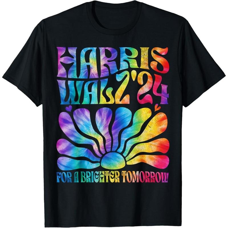 Tie dye Harris Waltz 2024 Election Kamala Harris Tim Waltz T-Shirt made in usa Hoodie, Sweatshirt | UrbanDripWear.com