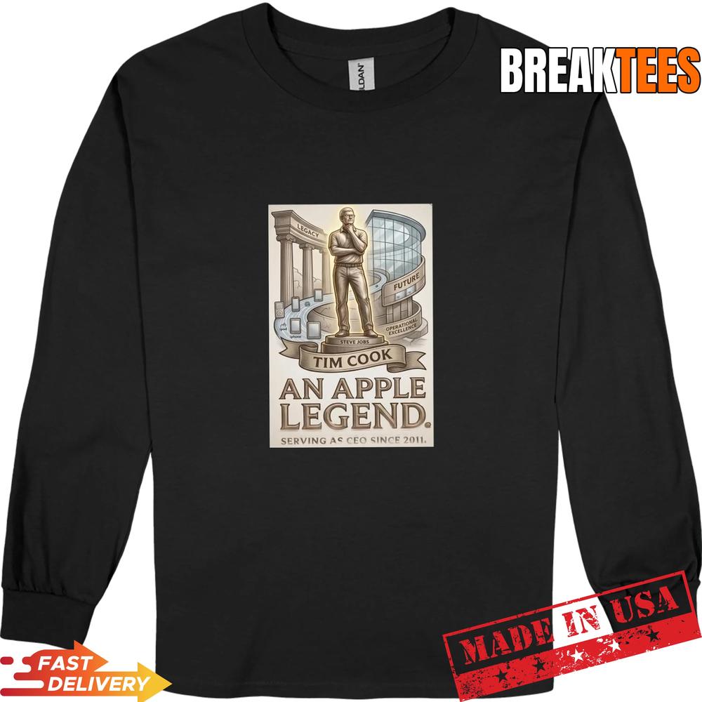 Tim Cook An Apple Legend Era T-Shirt