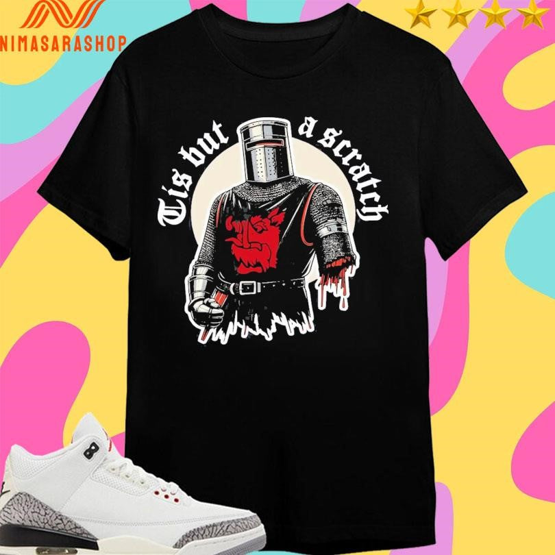 Tis But A Scratch Black Knight Shirts