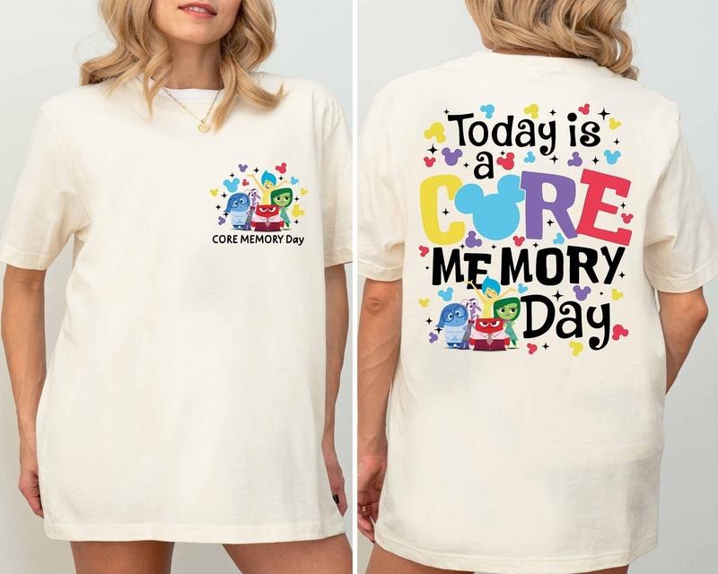 Today Is A Core Memory Day Shirt, Inside Out Shirt, Inspired Trip Tee, Inside Out Tee Hoodie, Sweatshirt | UrbanDripWear.com