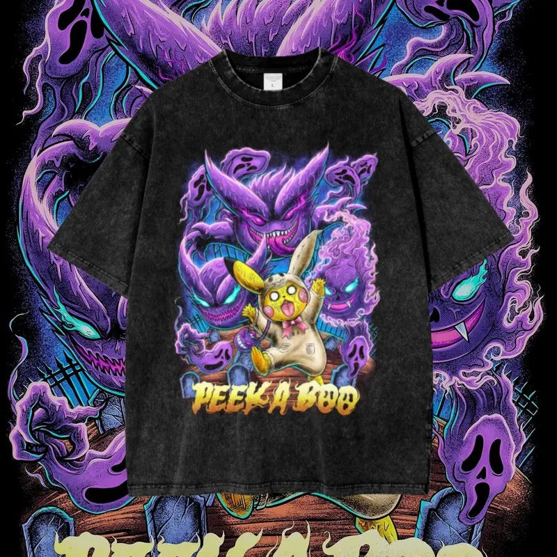 Tokyo Ghoul Heavy Washed Shirt,  Ken Kaneki Unisex Anime T-Shirt Hoodie, Sweatshirt | UrbanDripWear.com
