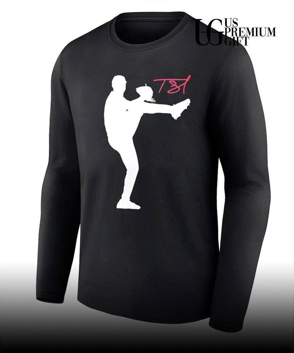 Tom Seaver New York Mets Major League Baseball silhouette signature shirt