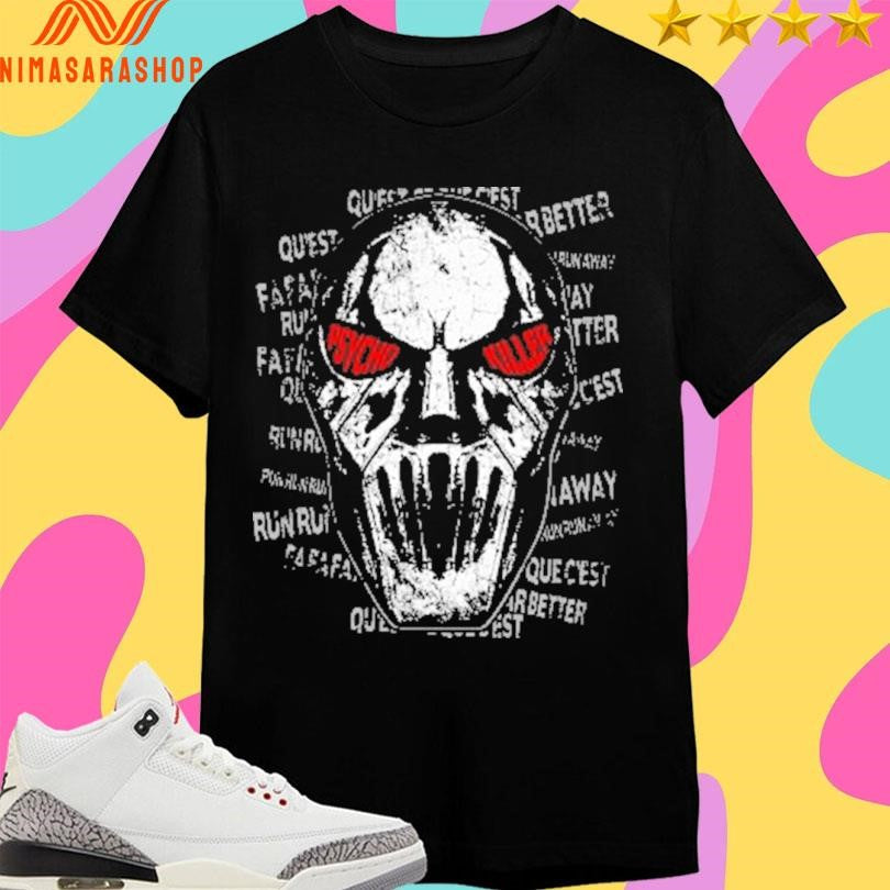 Tommaso Ciampa Psycho Killer Lyrics Shirts