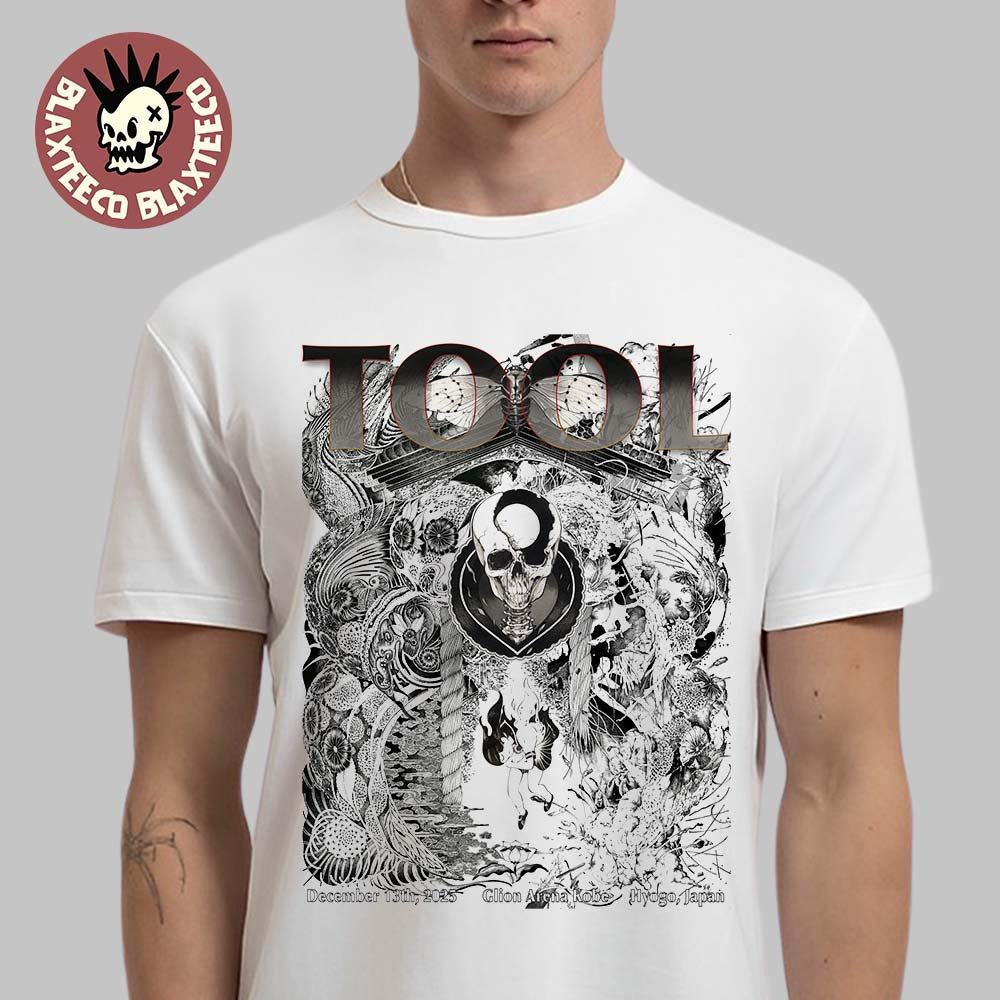 Tool Hyogo Japan 2025 Event Poster At Glion Arena Kobe On December 13 2025 T-Shirt