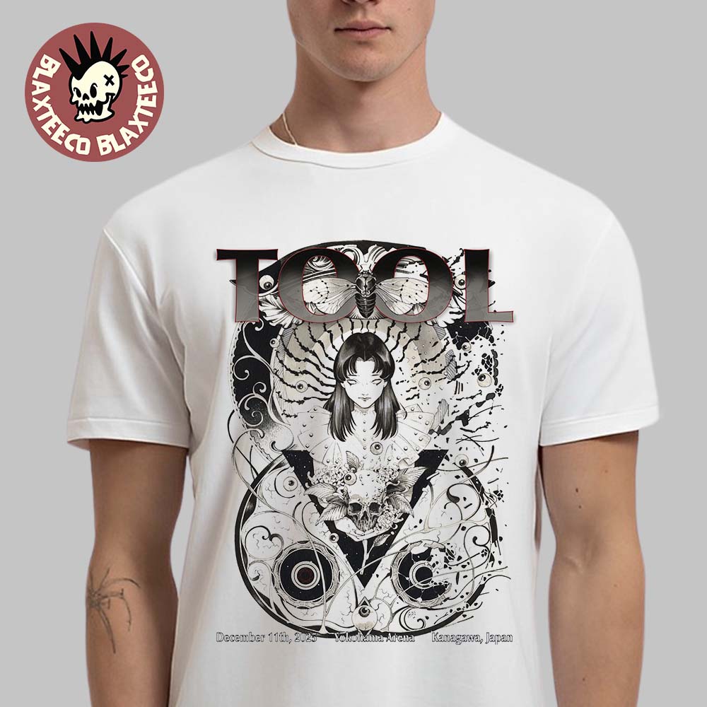 Tool Kanagawa Japan 2025 Event Poster At Yokohama Arena On December 11 2025 T-Shirt