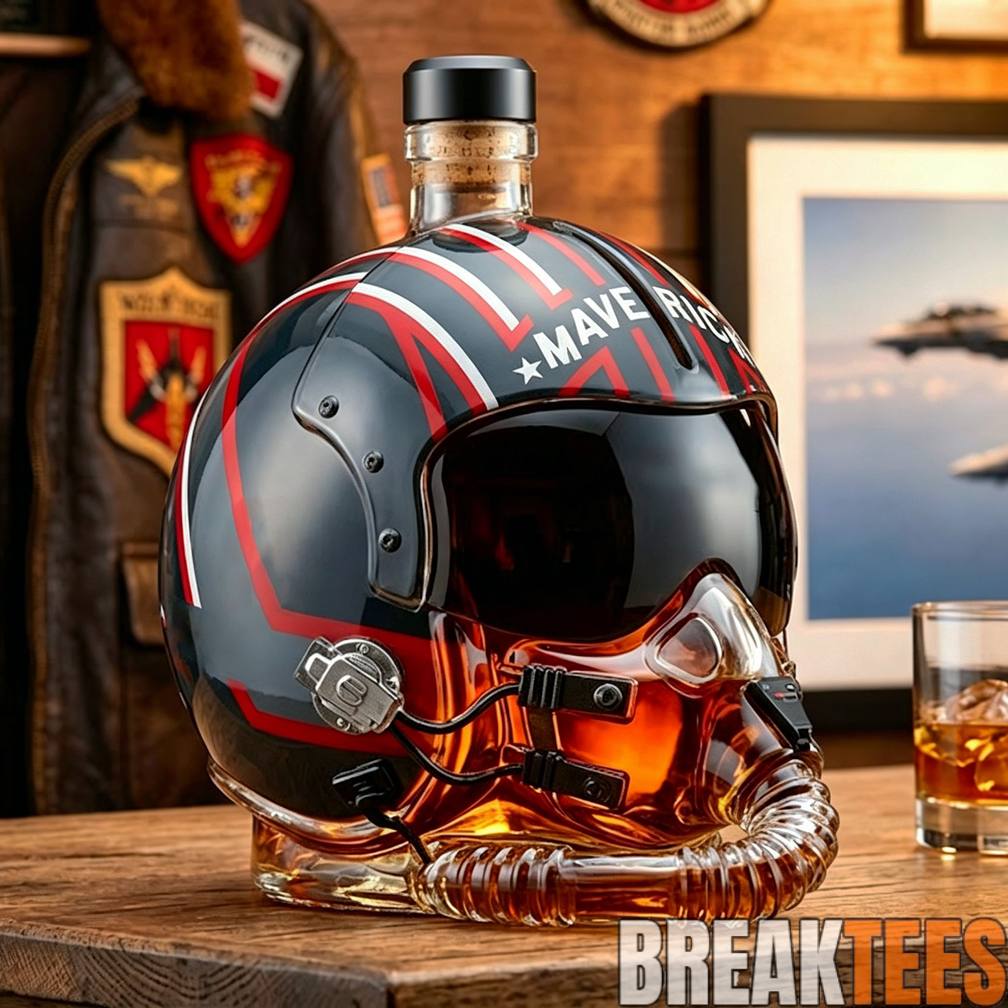 Gun 40th Anniversary ‘Maverick’ Flight Helmet Limited Edition Whiskey Bottle