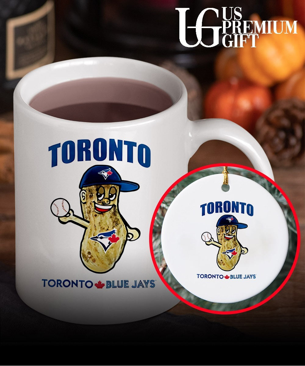 Toronto Blue Jays mascot Peanut Baseball logo graphic shirt