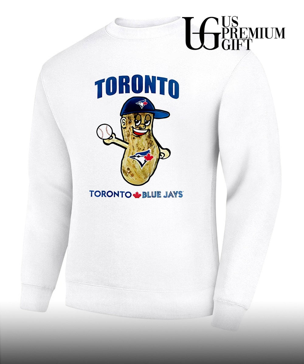 Toronto Blue Jays mascot Peanut Baseball logo graphic shirt