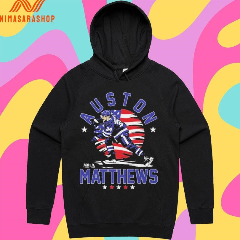 Toronto Maple Leafs Auston Matthews Toronto USA Flag Gold Medal 2026 Shirts