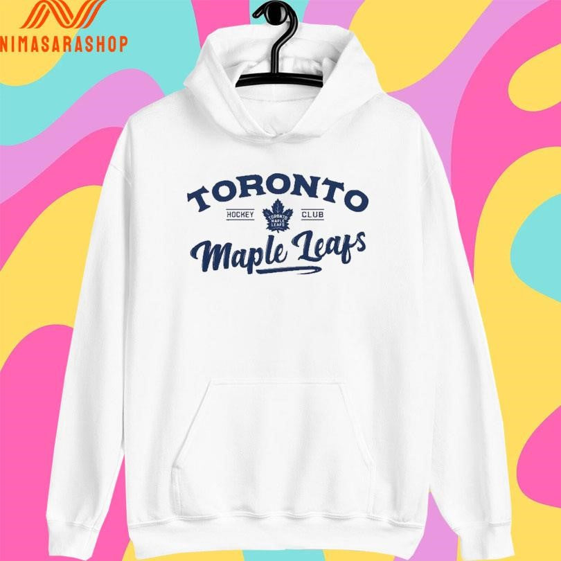 Toronto Maple Leafs Hockey Club Levelwear White Richmond Ice Wall Shirts
